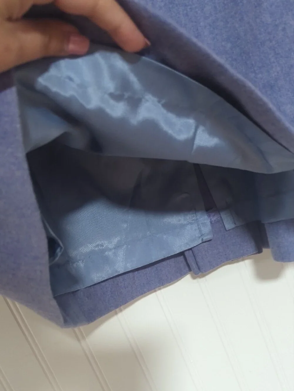 Pendleton Lavender-Blue Pencil Skirt